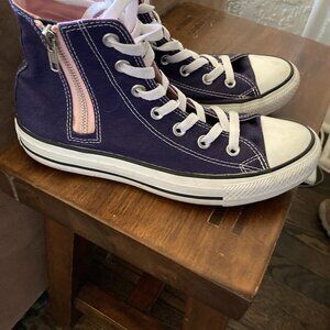 Converse Chuck Taylor Purple High Top Sneakers